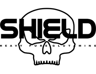 SHIELD HEAVY PURE GLUTAMINE logo