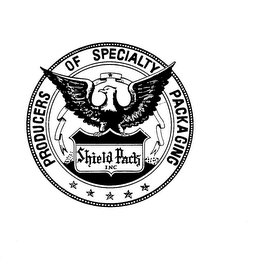 SHIELD PACK, INC. PRODUCERS OF SPECIALTY PACKAGING logo