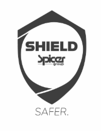 SHIELD SPICER GROUP SAFER. logo