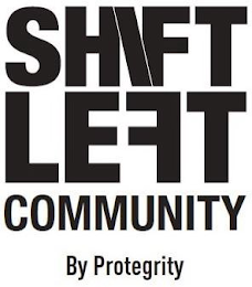 SHIFT LEFT COMMUNITY BY PROTEGRITY logo