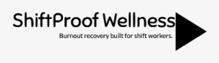 SHIFTPROOF WELLNESS BURNOUT RECOVERY BUILT FOR SHIFT WORKERS. logo