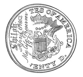 SHILOH APRIL 6TH 1862 MY LIFE PRESERVER G.E.D. TES OF AMERICA VENTY D. logo