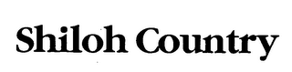 SHILOH COUNTRY logo