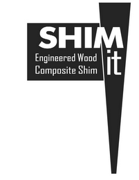 SHIM IT ENGINEERED WOOD COMPOSITE SHIM logo