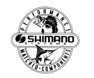 SHIMANO SYSTEMS PERFORMANCE MATCHED-COMPONENTS logo