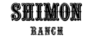 SHIMON RANCH logo