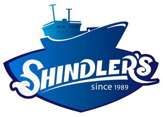SHINDLER'S SINCE 1989 logo