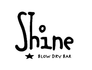 SHINE BLOW DRY BAR logo