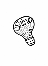 SHINE BRIGHT LITTLE LIGHT logo