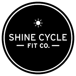 SHINE CYCLE FIT CO. logo