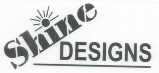 SHINE DESIGNS logo