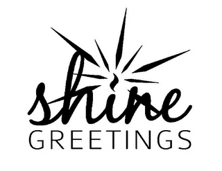 SHINE GREETINGS logo