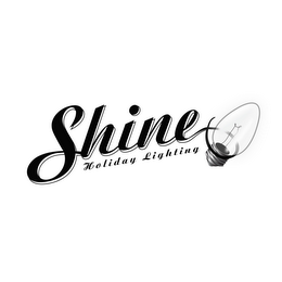 SHINE HOLIDAY LIGHTING logo