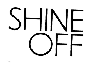 SHINE OFF logo