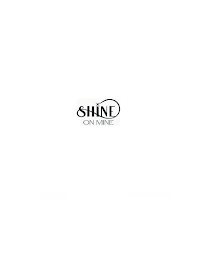 SHINE ON MINE logo