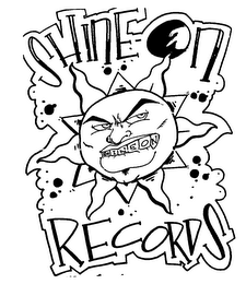SHINE ON RECORDS SHINE ON logo