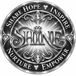 SHINE SHARE HOPE INSPIRE NURTURE EMPOWER logo
