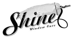 SHINE WINDOW CARE logo