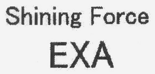 SHINING FORCE EXA logo