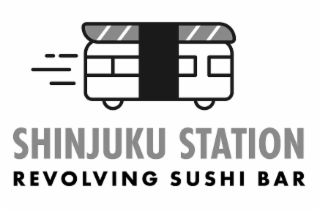 SHINJUKU STATION REVOLVING SUSHI BAR logo