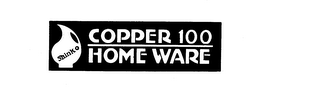 SHINKO, COPPER 100 HOMEWARE logo