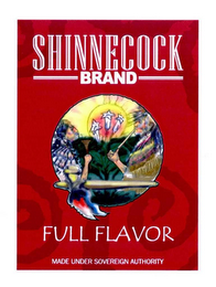 SHINNECOCK BRAND FULL FLAVOR logo