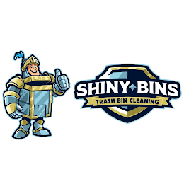 SHINY BINS TRASH BIN CLEANING logo