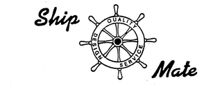 SHIP MATE QUALITY DESIGN SERVICE logo