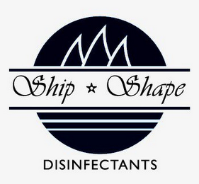 SHIP SHAPE DISINFECTANTS logo