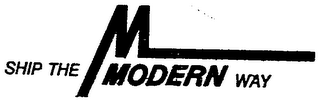 SHIP THE MODERN WAY M logo