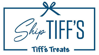 SHIP TIFF'S TIFF'S TREATS logo
