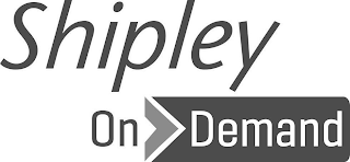SHIPLEY ON DEMAND logo