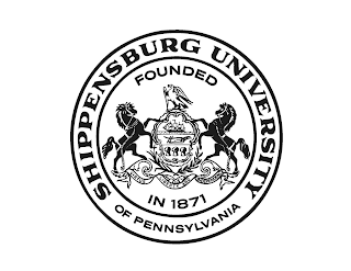 SHIPPENSBURG UNIVERSITY OF PENNSYLVANIA FOUNDED IN 1871 VIRTUE LIBERTY AND INDEPENDENCE logo