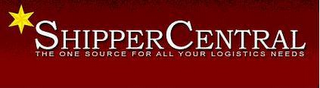SHIPPERCENTRAL THE ONE SOURCE FOR ALL YOUR LOGISTICS NEEDS logo