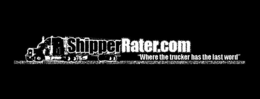 SHIPPERRATER.COM "WHERE THE TRUCKER HAS THE LAST WORD" logo