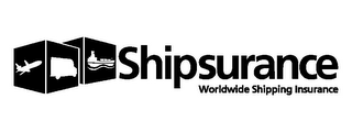 SHIPSURANCE WORLDWIDE SHIPPING INSURANCE logo
