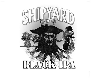 SHIPYARD BREWING CO. BLACK IPA logo