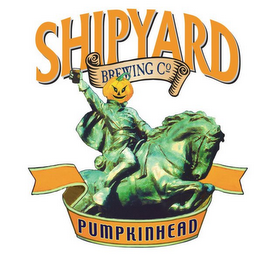SHIPYARD BREWING CO PUMPKINHEAD logo