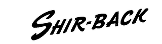 SHIR-BACK logo