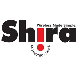 SHIRA COMMUNICATIONS WIRELESS MADE SIMPLE. logo