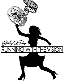 SHIRLEY R. PAGE RUNNING WITH THE VISION logo