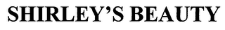 SHIRLEY'S BEAUTY logo