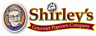 SHIRLEY'S GOURMET POPCORN COMPANY logo