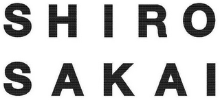 SHIRO SAKAI logo