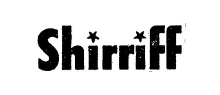 SHIRRIFF logo