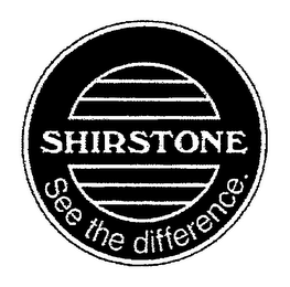SHIRSTONE SEE THE DIFFERENCE. logo