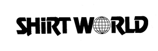 SHIRT WORLD logo