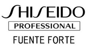 SHISEIDO PROFESSIONAL FUENTE FORTE logo