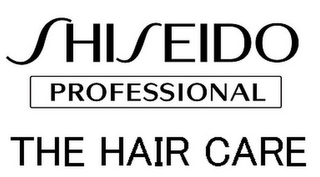 SHISEIDO PROFESSIONAL THE HAIR CARE logo