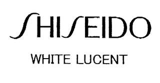 SHISEIDO WHITE LUCENT logo